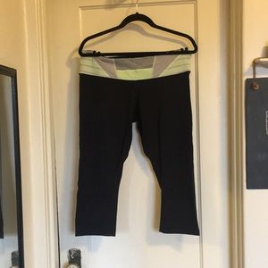 Lululemon Reversible Crop Leggings